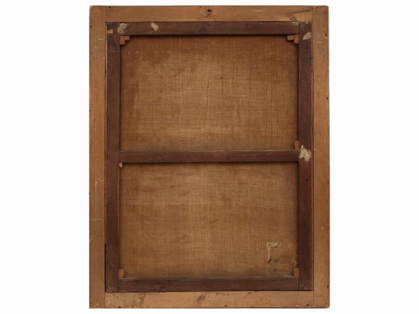 SCUOLA ROMANA : Riposo durante la fuga in Egitto e miracolo della palma piegata  - Asta La casa classica. Stile intramontabile - Associazione Nazionale - Case d'Asta italiane