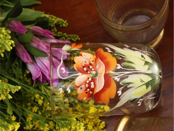 Assortimento di bicchieri in vetro per aperitivo  - Asta La casa classica. Stile intramontabile - Associazione Nazionale - Case d'Asta italiane