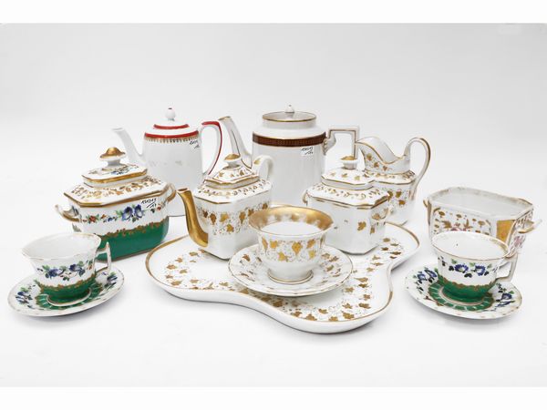 Lotto di accessori per la tavola in porcellana  - Asta La casa classica. Stile intramontabile - Associazione Nazionale - Case d'Asta italiane
