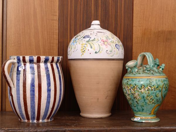 Lotto di ceramiche e maioliche decorative  - Asta La casa classica. Stile intramontabile - Associazione Nazionale - Case d'Asta italiane