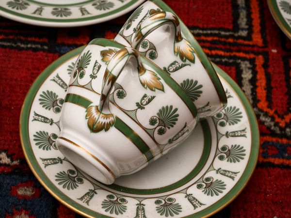 Servizio da colazione in porcellana, Richard Ginori  - Asta La casa classica. Stile intramontabile - Associazione Nazionale - Case d'Asta italiane