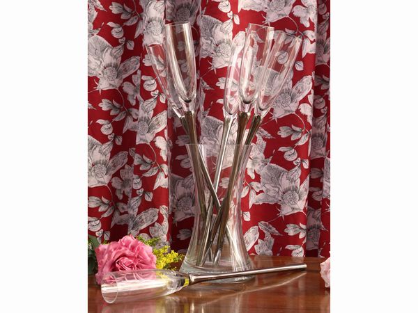 Set per brindisi  - Asta La casa classica. Stile intramontabile - Associazione Nazionale - Case d'Asta italiane