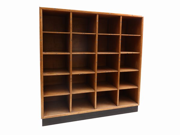 Casellario-libreria in rovere  - Asta La casa classica. Stile intramontabile - Associazione Nazionale - Case d'Asta italiane