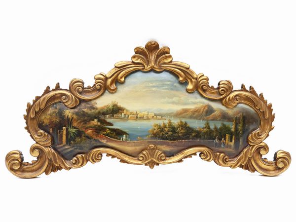 Due sovrapporta in legno intagliato e dorato  - Asta La casa classica. Stile intramontabile - Associazione Nazionale - Case d'Asta italiane