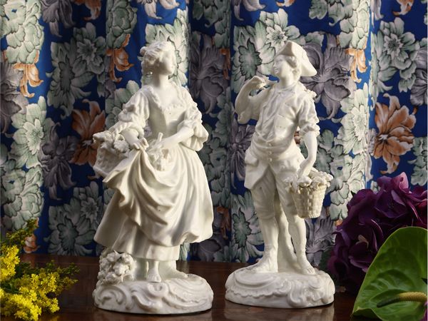 Coppia di figure in porcellana  - Asta La casa classica. Stile intramontabile - Associazione Nazionale - Case d'Asta italiane