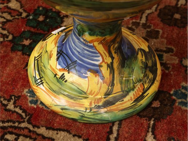 Grande vaso in terracotta smaltata  - Asta La casa classica. Stile intramontabile - Associazione Nazionale - Case d'Asta italiane