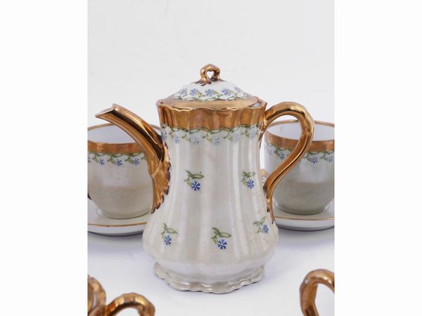 Servizio da t� in porcellana a lustro, Ginori  - Asta La casa classica. Stile intramontabile - Associazione Nazionale - Case d'Asta italiane