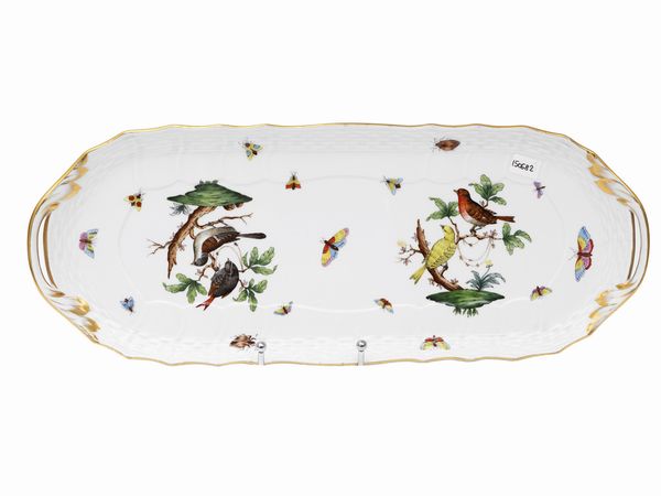 Vassoio in porcellana, Herend  - Asta La casa classica. Stile intramontabile - Associazione Nazionale - Case d'Asta italiane