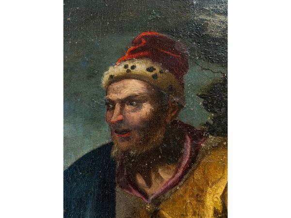 Bottega di Giovanni Bilivert : Susanna e i Vecchioni  - Asta La casa classica. Stile intramontabile - Associazione Nazionale - Case d'Asta italiane