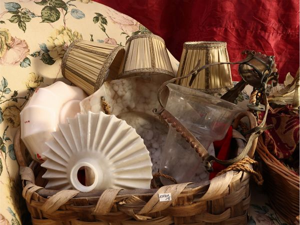 Miscellanea di accessori per illuminazione  - Asta La casa classica. Stile intramontabile - Associazione Nazionale - Case d'Asta italiane