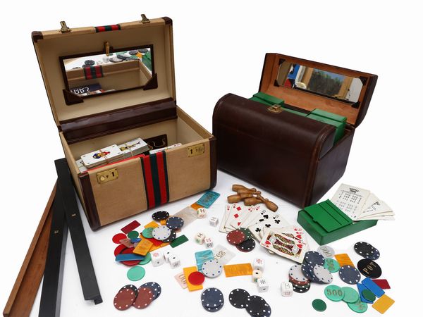 Assortimento di accessori da gioco  - Asta La casa classica. Stile intramontabile - Associazione Nazionale - Case d'Asta italiane