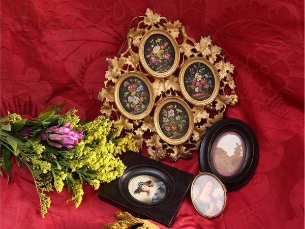 Sette miniature  - Asta La casa classica. Stile intramontabile - Associazione Nazionale - Case d'Asta italiane