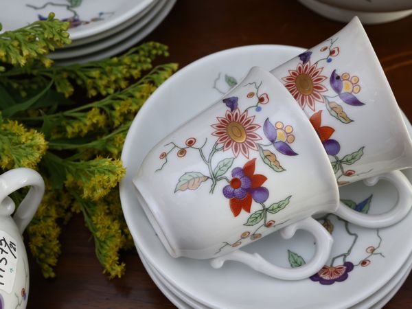 Servizio da caff� in porcellana, Richard Ginori, Anni Sessanta  - Asta La casa classica. Stile intramontabile - Associazione Nazionale - Case d'Asta italiane