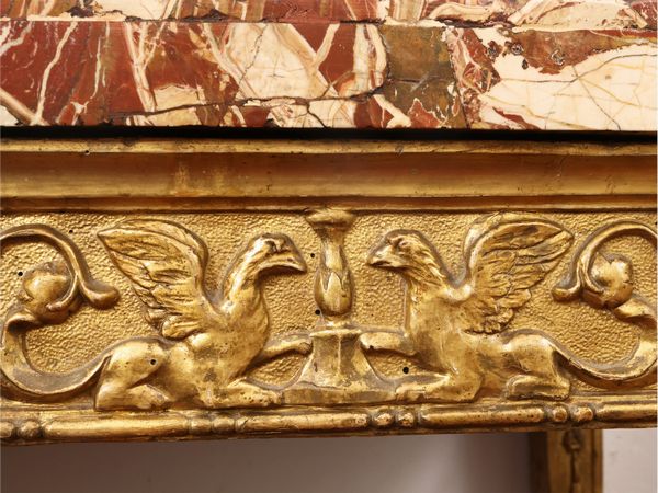 Console in legno intagliato e dorato  - Asta La casa classica. Stile intramontabile - Associazione Nazionale - Case d'Asta italiane