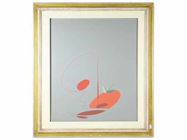 Gianfranco Poggiali : E' caduta una mela  - Asta La casa classica. Stile intramontabile - Associazione Nazionale - Case d'Asta italiane