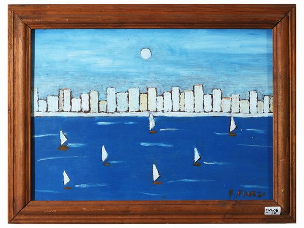 Paesaggi marini  - Asta La casa classica. Stile intramontabile - Associazione Nazionale - Case d'Asta italiane