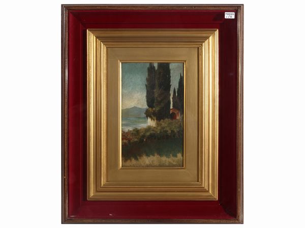 Scuola toscana : Paesaggi  - Asta La casa classica. Stile intramontabile - Associazione Nazionale - Case d'Asta italiane