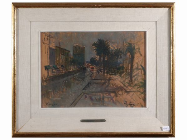 Francesco Pagliazzi : Lotto di due dipinti  - Asta La casa classica. Stile intramontabile - Associazione Nazionale - Case d'Asta italiane