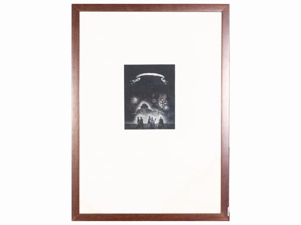 Lotto di grafica: Renato Alessandrini, Alberico Morena e altri artisti  - Asta La casa classica. Stile intramontabile - Associazione Nazionale - Case d'Asta italiane