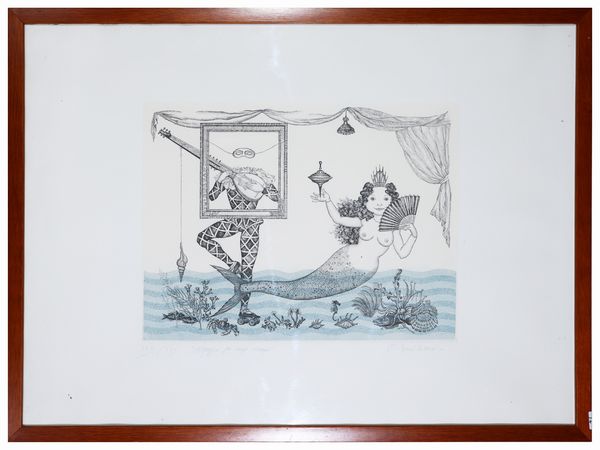 Lotto di grafica: Renato Alessandrini, Alberico Morena e altri artisti  - Asta La casa classica. Stile intramontabile - Associazione Nazionale - Case d'Asta italiane