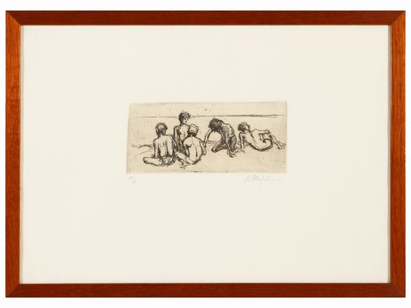 Lotto di grafica: Renato Allessandrini, Rodolfo Marma, Enzo Faraoni e altri artisti  - Asta La casa classica. Stile intramontabile - Associazione Nazionale - Case d'Asta italiane