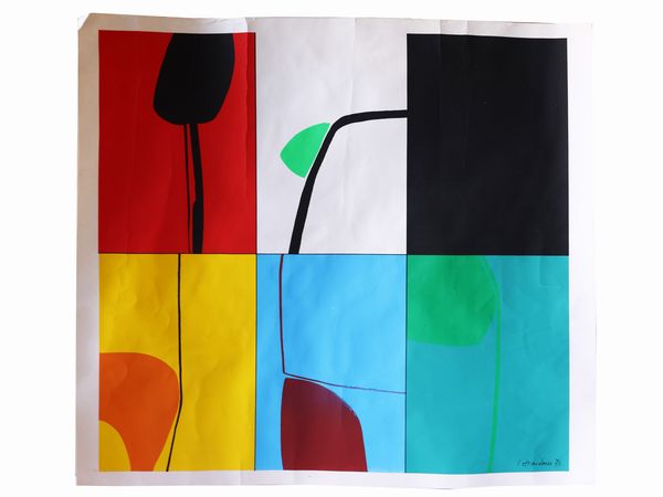 Lotto di grafica: Luigi Guerricchio, Fernando Farulli e Tullio Ghiandoni  - Asta La casa classica. Stile intramontabile - Associazione Nazionale - Case d'Asta italiane