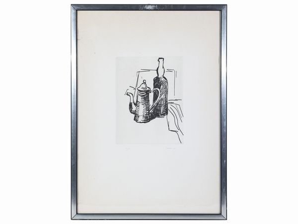 Gualtiero Nativi : Nature morte con vasi di fiori 1946 e 1947  - Asta La casa classica. Stile intramontabile - Associazione Nazionale - Case d'Asta italiane