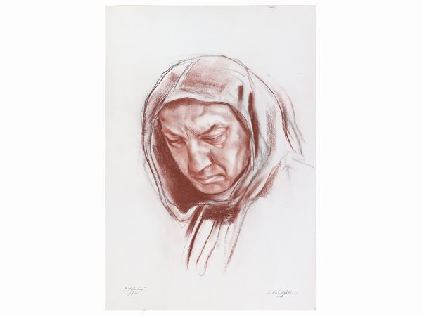 Silvestro Pistolesi : Ritratto  - Asta La casa classica. Stile intramontabile - Associazione Nazionale - Case d'Asta italiane