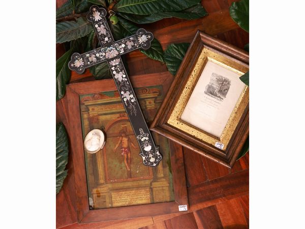 Lotto di oggetti devozionali  - Asta La casa classica. Stile intramontabile - Associazione Nazionale - Case d'Asta italiane