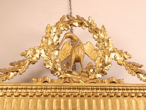 Specchiera con cornice in legno intagliato e dorato  - Asta La casa classica. Stile intramontabile - Associazione Nazionale - Case d'Asta italiane