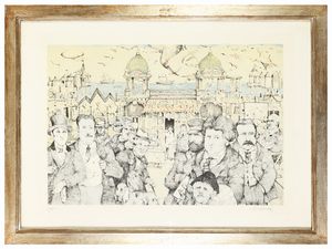 Lotto di grafica: Mino Maccari e Antonio Possenti  - Asta La casa classica. Stile intramontabile - Associazione Nazionale - Case d'Asta italiane