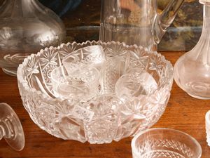 Assortimento di accessori in cristallo d'epoca  - Asta La casa classica. Stile intramontabile - Associazione Nazionale - Case d'Asta italiane