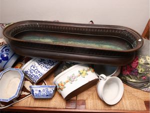 Assortimento di portavasi in terracotta e ceramica  - Asta La casa classica. Stile intramontabile - Associazione Nazionale - Case d'Asta italiane