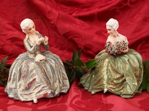 Luigi Fabris - Due gruppi in porcellana