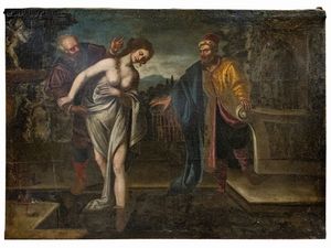 Bottega di Giovanni Bilivert - Susanna e i Vecchioni