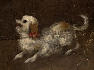 Bottega di Giovanni Bilivert : Giuseppe e la moglie di Putifarre, da Giovanni Bilivert  - Asta La casa classica. Stile intramontabile - Associazione Nazionale - Case d'Asta italiane