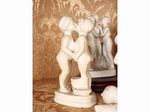 Lotto di ninnoli in biscuit  - Asta La casa classica. Stile intramontabile - Associazione Nazionale - Case d'Asta italiane