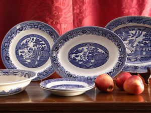 Servizio di piatti in terraglia, Societ� Ceramica Richard  - Asta La casa classica. Stile intramontabile - Associazione Nazionale - Case d'Asta italiane