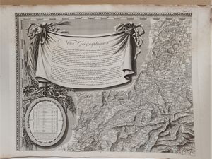 Louis Albert Guillain Bacler D'Albe - Carte gnrale du thtre de la guerre en Italie et dans les Alpes 1798-1802. Foglio n. 1