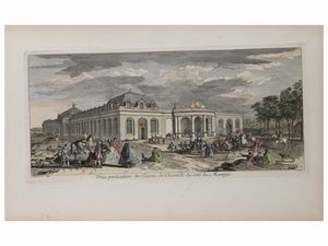 Tre vues d'optiques di Versailles  - Asta La casa classica. Stile intramontabile - Associazione Nazionale - Case d'Asta italiane