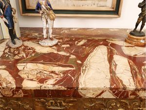 Console in legno intagliato e dorato  - Asta La casa classica. Stile intramontabile - Associazione Nazionale - Case d'Asta italiane