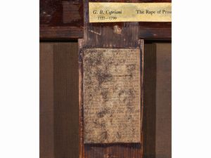 Giovanni Battista Cipriani attribuito : Ratto di Proserpina  - Asta La casa classica. Stile intramontabile - Associazione Nazionale - Case d'Asta italiane