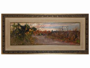 Aldo Mazzi - Paesaggio autunnale