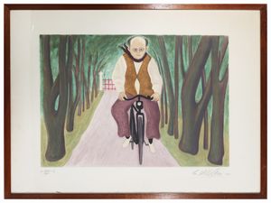 Giuseppe Viviani - Il ciclista 1955