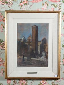 Francesco Pagliazzi - Lotto di tre dipinti