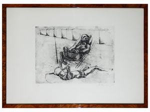 Lotto di grafica: Renato Alessandrini, Alberico Morena e altri artisti  - Asta La casa classica. Stile intramontabile - Associazione Nazionale - Case d'Asta italiane