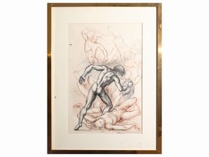 Lotto di grafica: Antonio Possenti, Marcello Tommasi, Sirio Midollini:  - Asta La casa classica. Stile intramontabile - Associazione Nazionale - Case d'Asta italiane