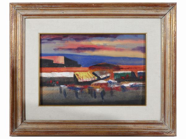 Salvatore Magazzini : Marrakech  - Asta Arte Moderna e Contemporanea - Associazione Nazionale - Case d'Asta italiane