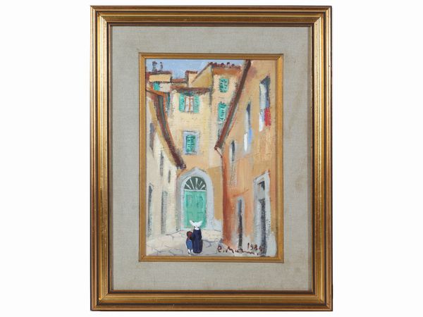 Rodolfo Marma : Canto del rivolto 1984  - Asta Arte Moderna e Contemporanea - Associazione Nazionale - Case d'Asta italiane