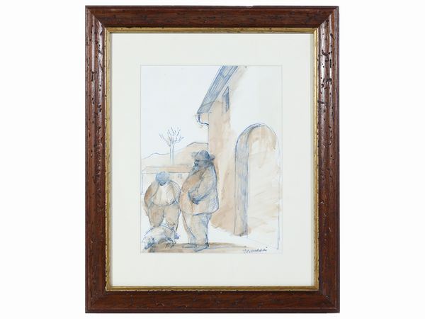 Nino Tirinnanzi : Personaggi  - Asta Arte Moderna e Contemporanea - Associazione Nazionale - Case d'Asta italiane